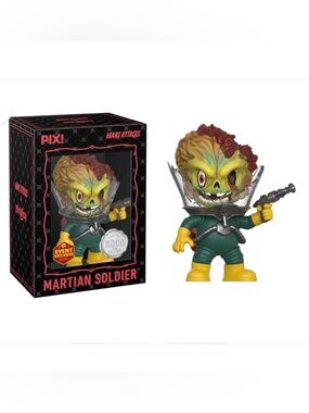 Thrilljoy PIX! Mars Attacks Martian Soldier Figure - Limited Edition 5000pcs